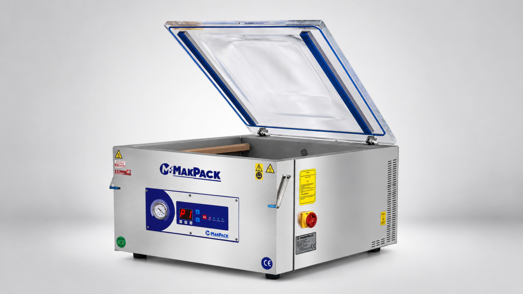 MakPack 51 Cm Çift Çene Set üstü Vakum Makinası